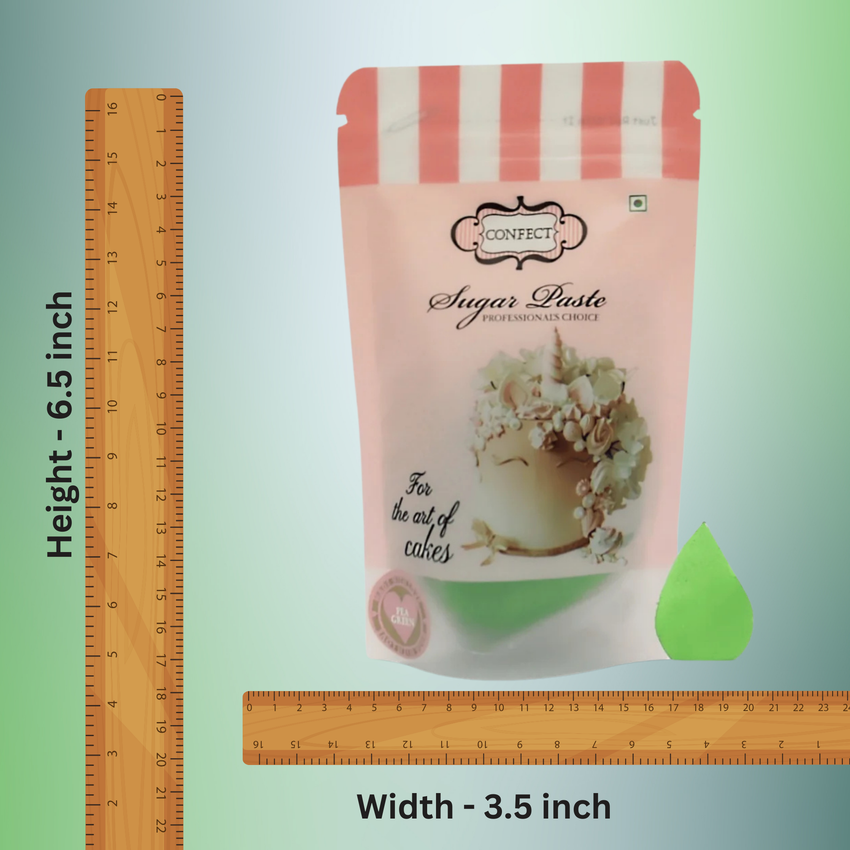 Neon Green Fondant | Edible Sugarpaste 250 Gm