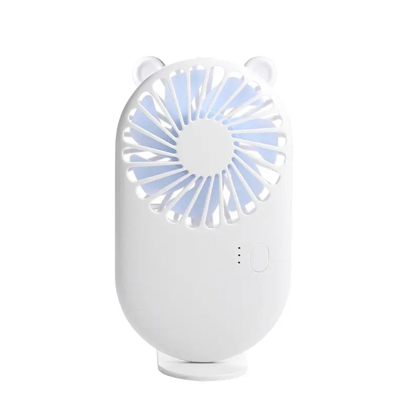 Handheld Mini Fan - USB Personal Fan with Bracket, Pocket-Sized Desktop Fan (Battery Not Included) - Springkart 