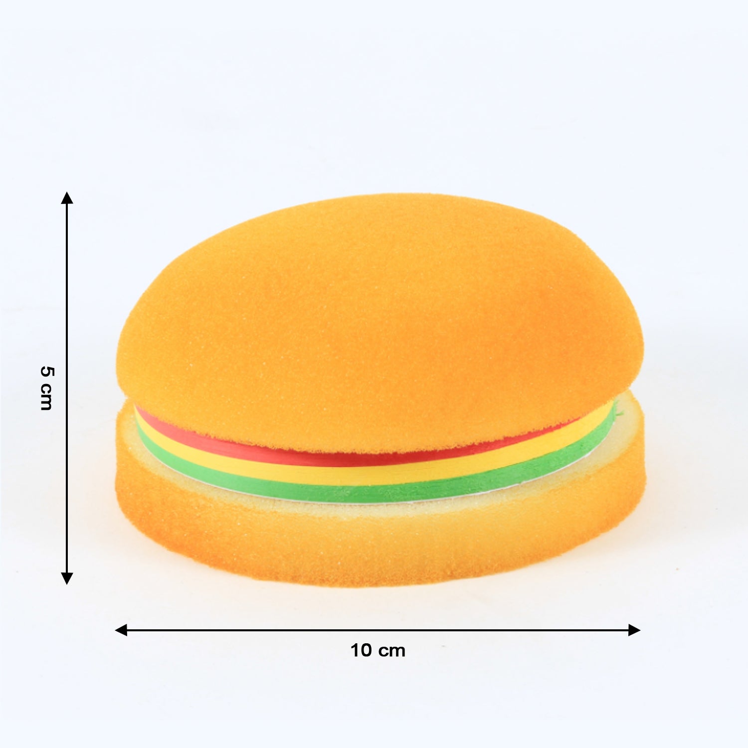 Burger Shaped Notepad / Sticky Notes / Memo Pads, Unique Mini Notes (Multicolor) - Springkart 