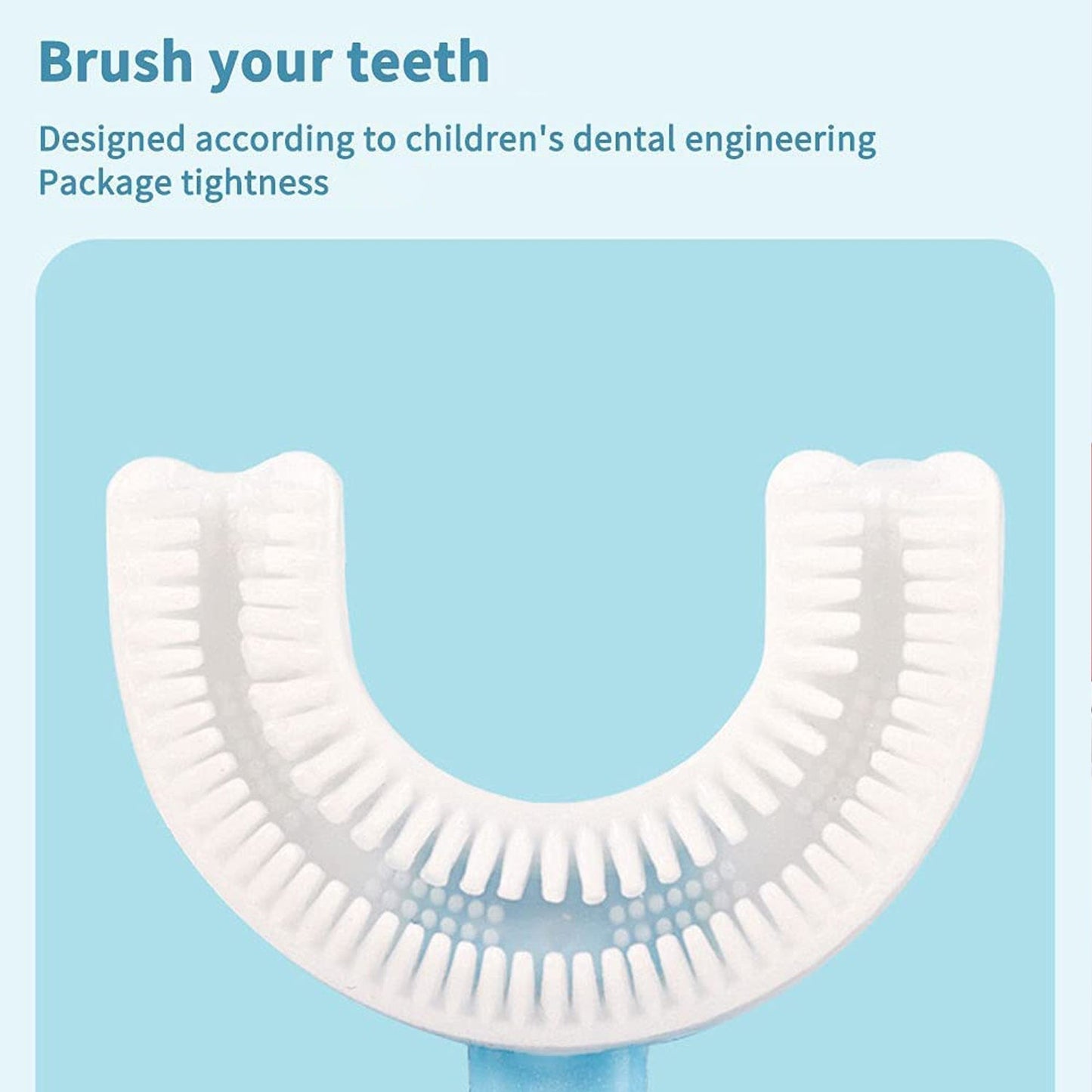 Kids U S Tooth Brush used in all kinds of household bathroom places for washing teeth of kids, toddlers and children’s easily and comfortably. - Springkart 