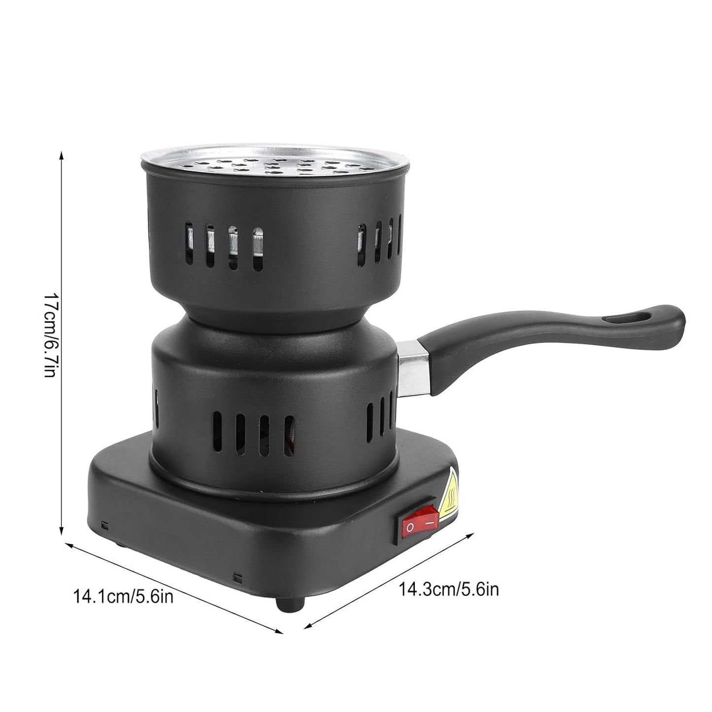 Mini Electric Stove: Heating, Hot Plate & Coffee/Tea Heater (Portable & Compact) - Springkart 