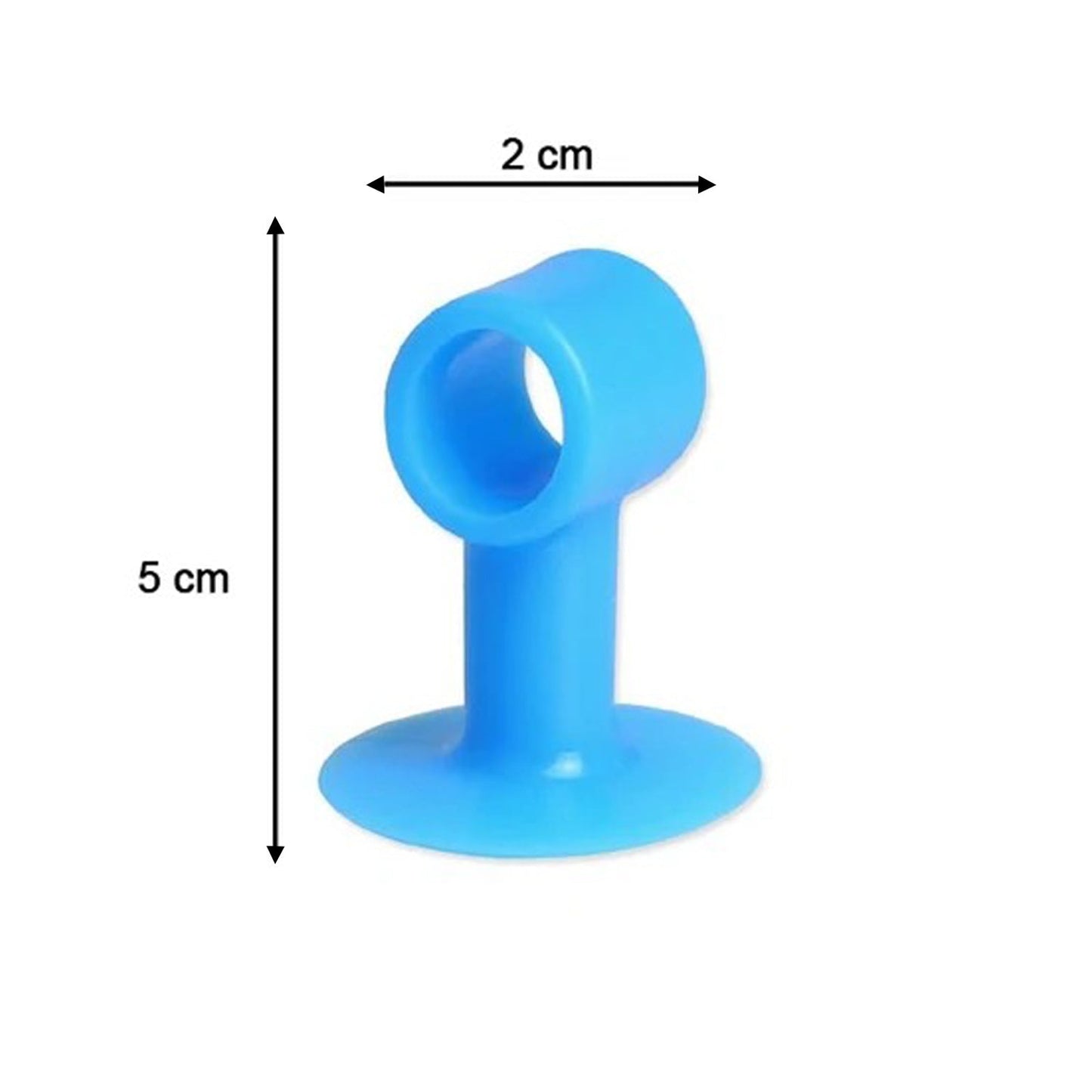 Door Stopper Mini Anti-Collision Silicone Door Handle Crash Pad (Pack of 100Pc) - Springkart 