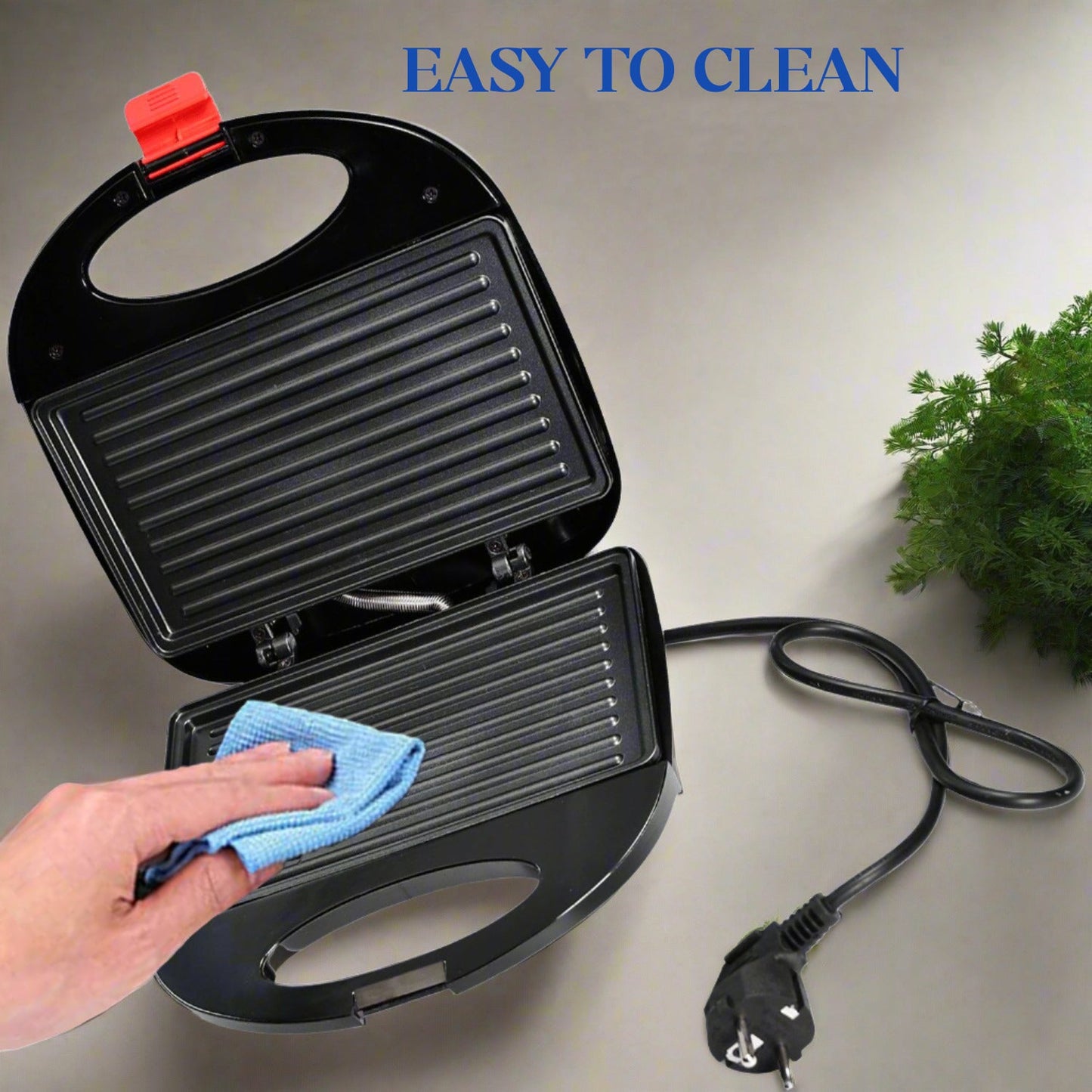 Sandwich Maker Makes Sandwich Non-Stick Plates| Easy to Use with Indicator Lights Sandwich toaster - Springkart 