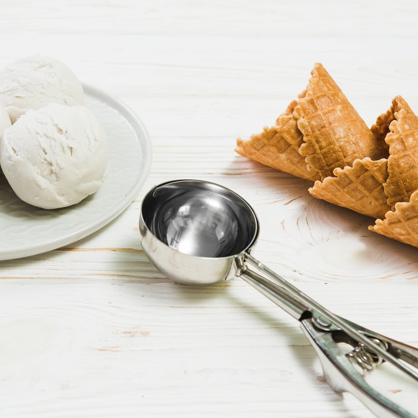 Premium Ice Cream Scoop with Easy Release - Springkart 