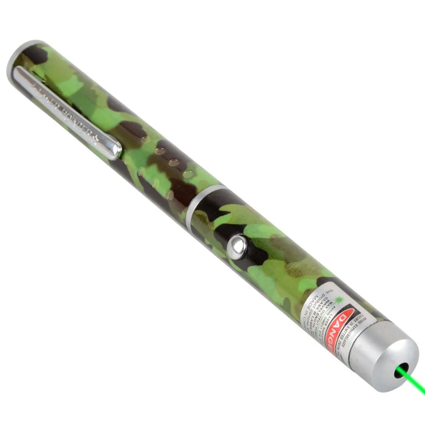 Green Multipurpose Laser Light Disco Pointer Pen Beam With Adjustable Antena Cap To Change Project Design - Springkart 