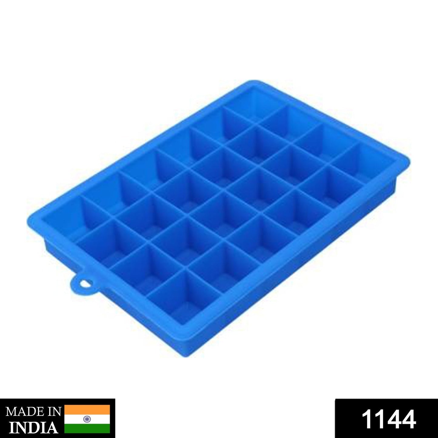 Silicone Ice Cube Trays 24 Cavity Per Ice Tray [Multicolour] - Springkart 