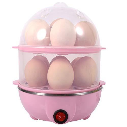115 Multi-function 2 Layer 14 Egg Cooker Boilers Steamer - Springkart 