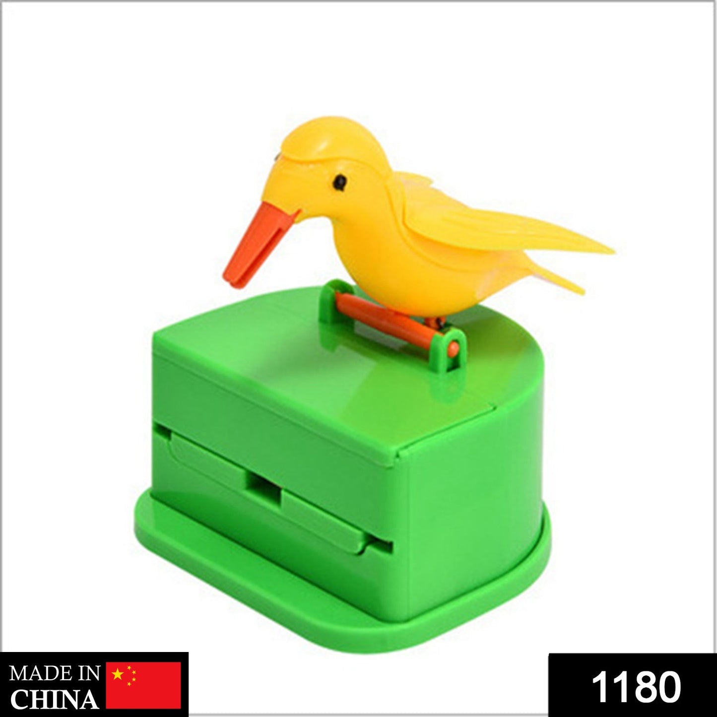 Portable Automatic Bird Toothpick Storage Box - Springkart 