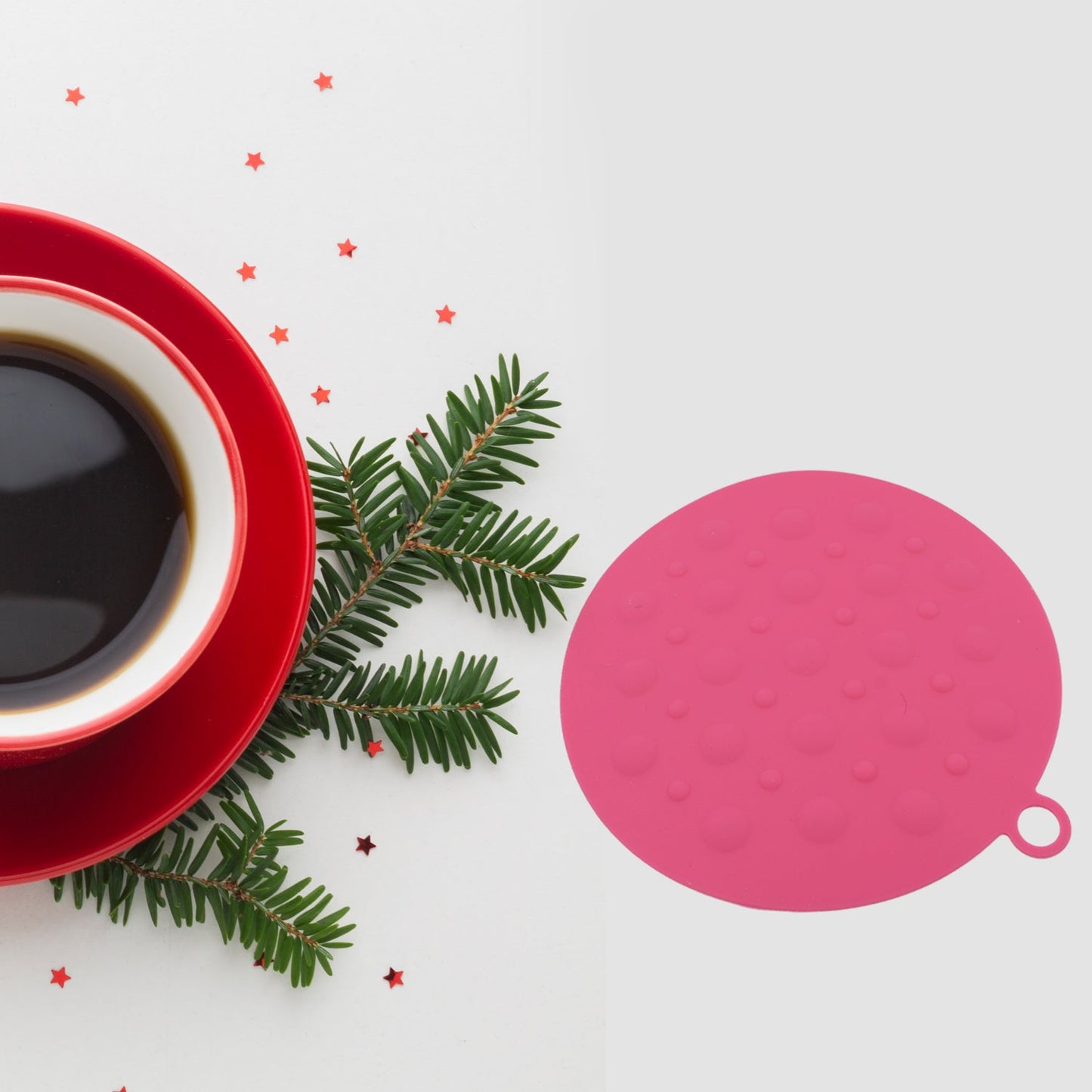 Multifunctional Heat-resistant Non-slip Pot Pad for Home Kitchen Easy To Clean, Home Silicone Dining Table/Kitchen Mats Heat Resistant Pot Holder; Hot Pad Coaster for Utensil, Coffee Cups, Pan, Car etc - Springkart 
