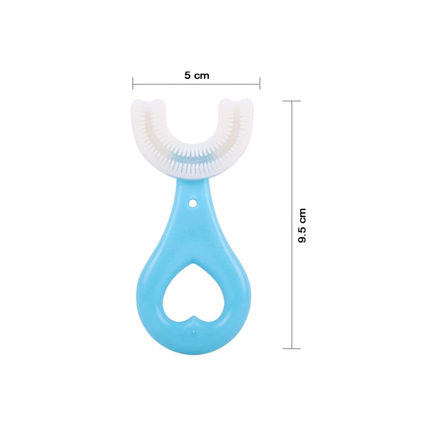 Kids U S Tooth Brush used in all kinds of household bathroom places for washing teeth of kids, toddlers and children’s easily and comfortably. - Springkart 