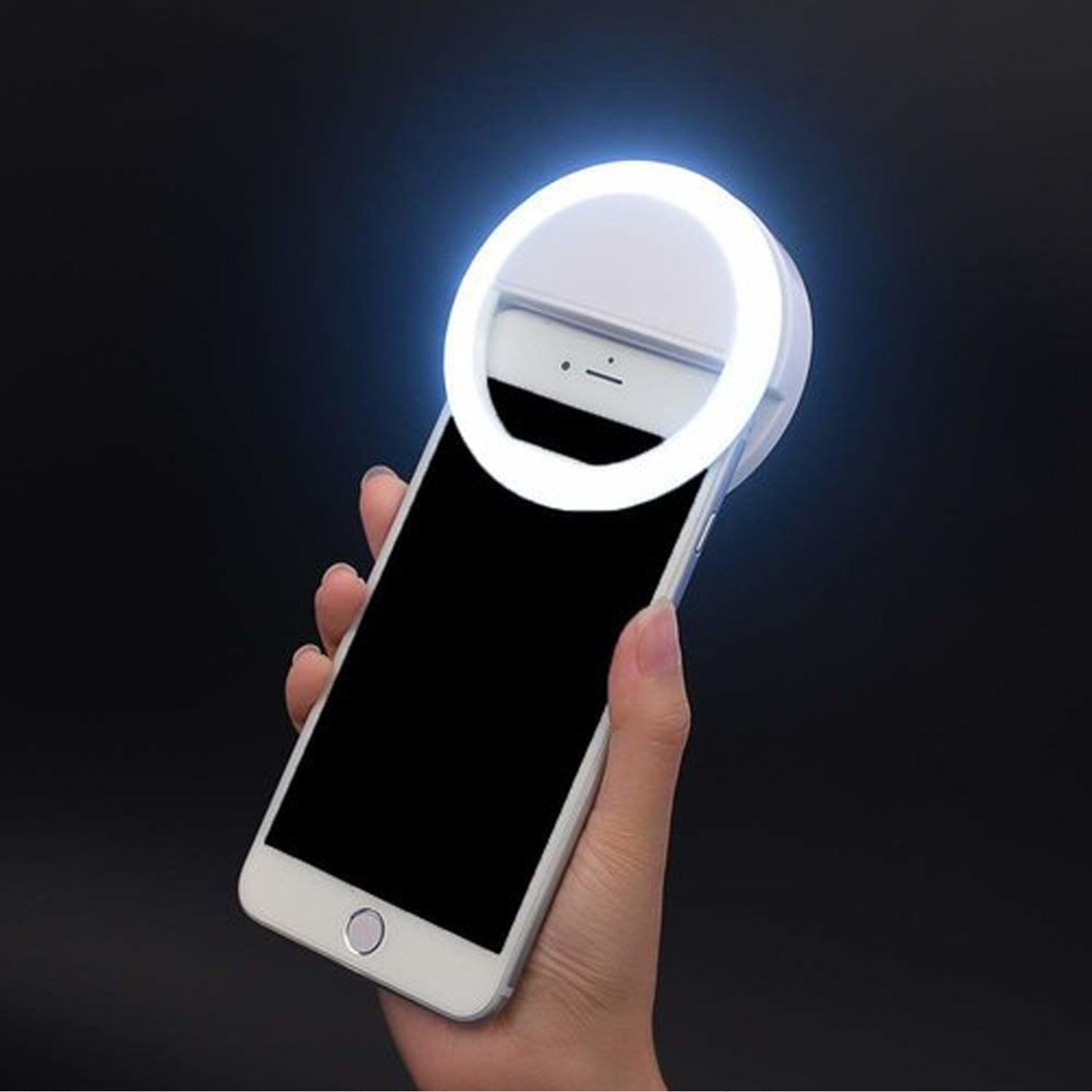 Selfie Ring Light used for applying bright shade over face during taking selfies and making videos etc. - Springkart 