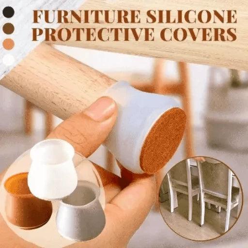 Silicone Chair Leg Protectors (Pack of 4) - Springkart 