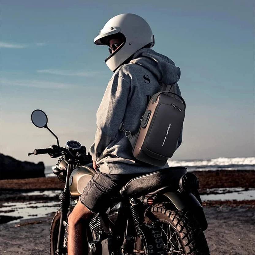 1.5 L Backpack Backpack Multifunction Anti-Theft Sacgear Backpack Sling Bag  (Multicolor)