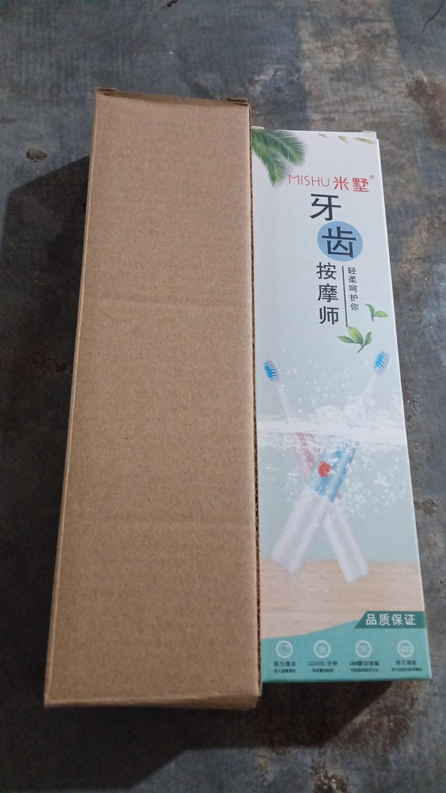 Electric Toothbrush Battery Operate For Home & Travelling Use (1 Pc) - Springkart 