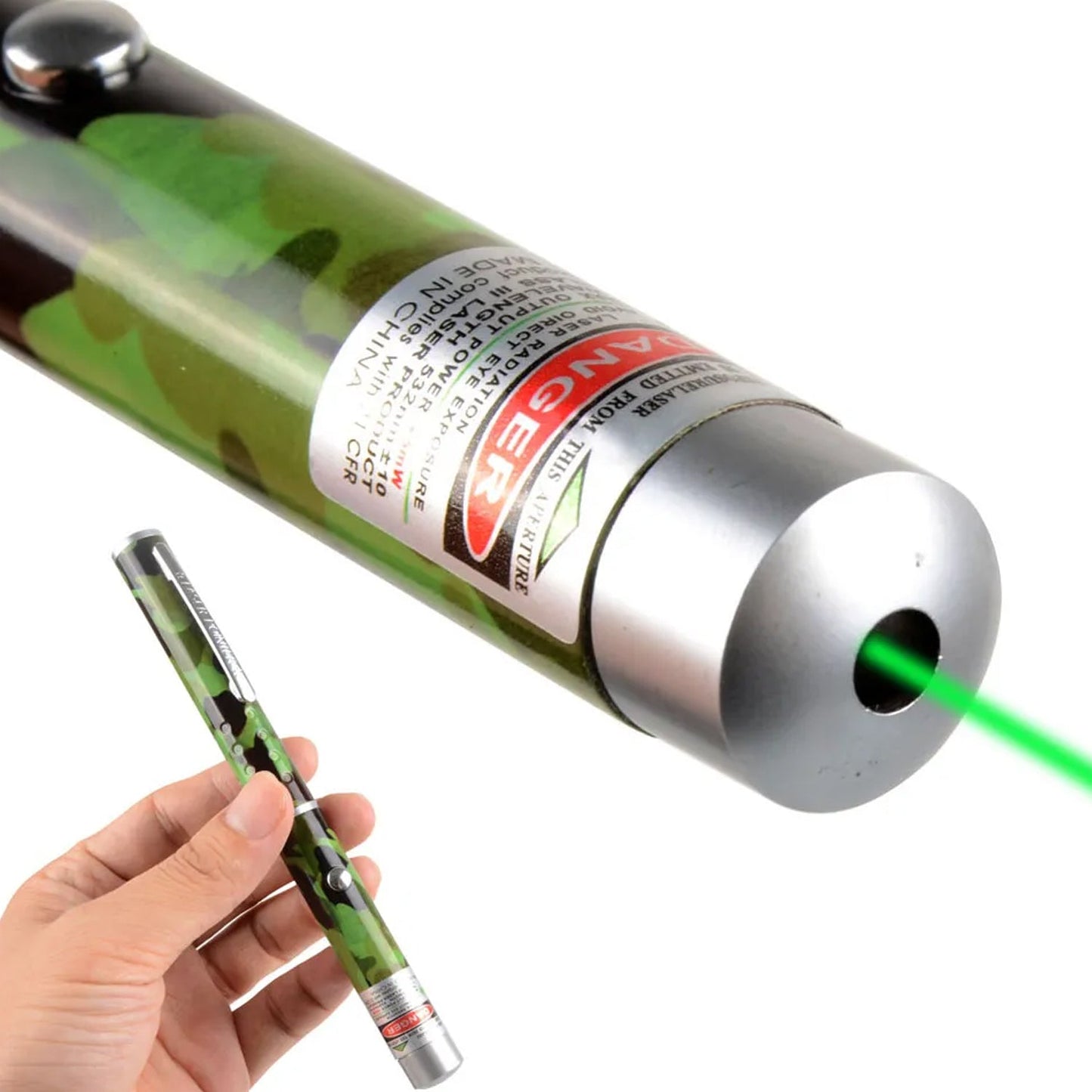 Green Multipurpose Laser Light Disco Pointer Pen Beam With Adjustable Antena Cap To Change Project Design - Springkart 