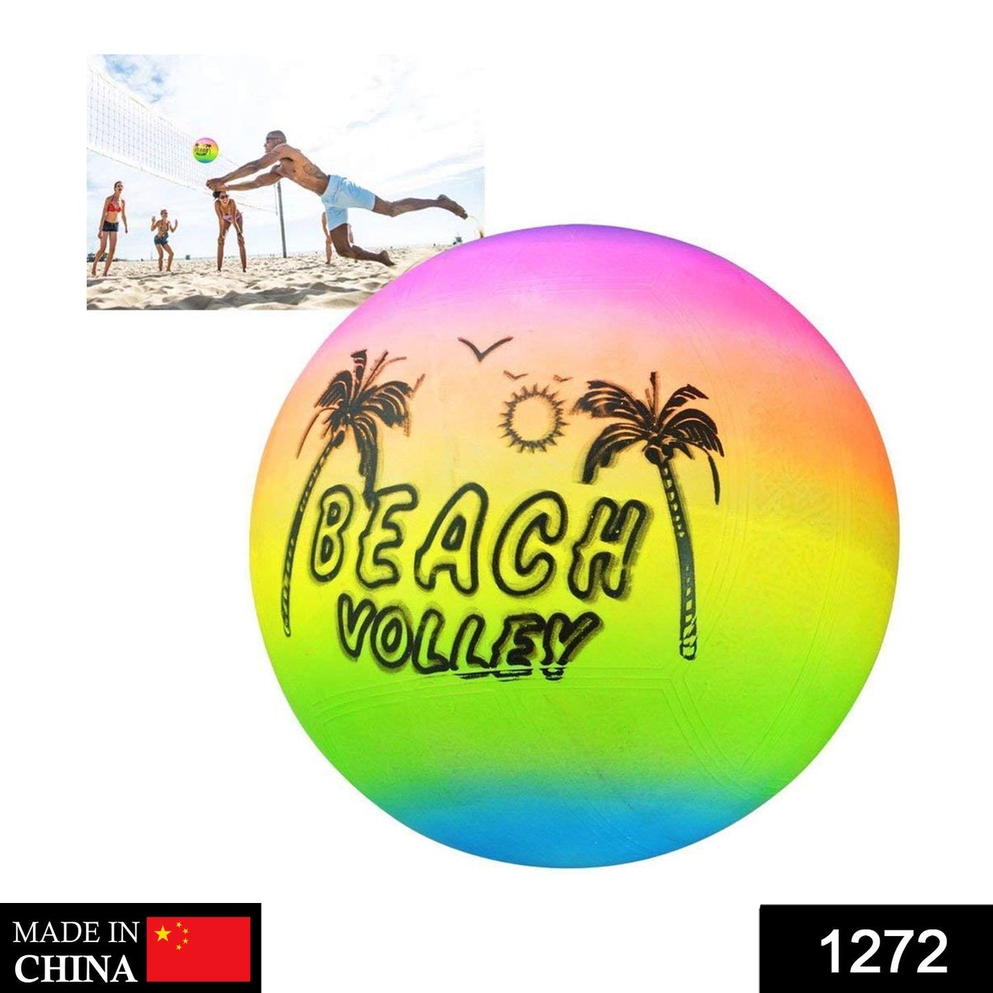 Beach Ball Soft Volleyball for Kids Game - Springkart 