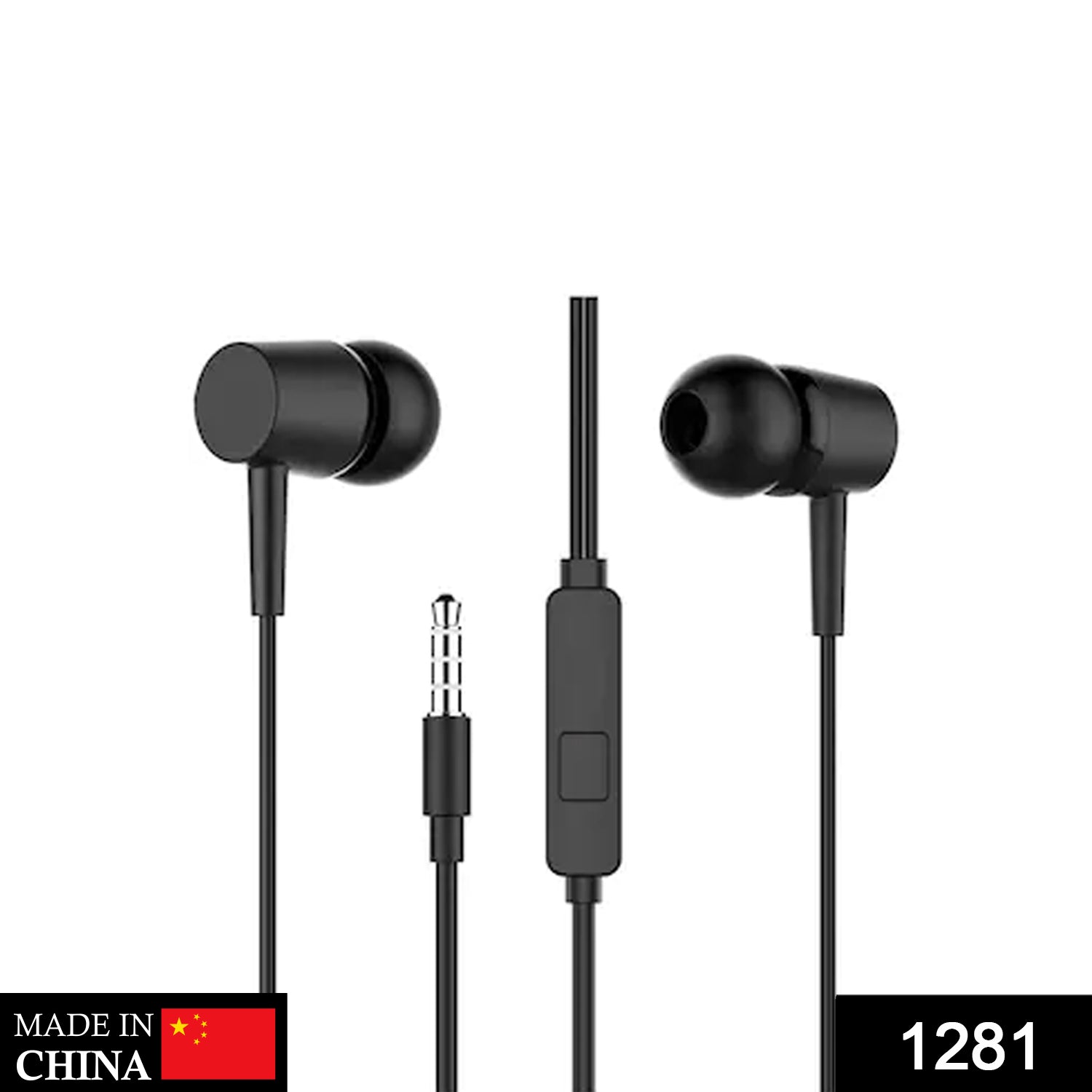 Headphone Isolating stereo headphones with Hands-free Control - Springkart 