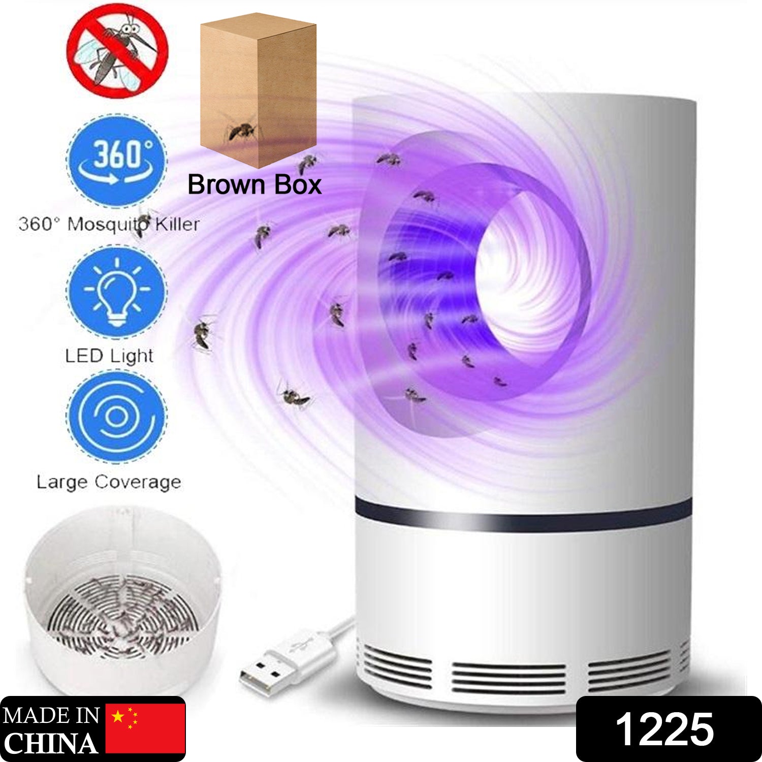 LED Electric Mosquito Killer Lamp for Home - Springkart 