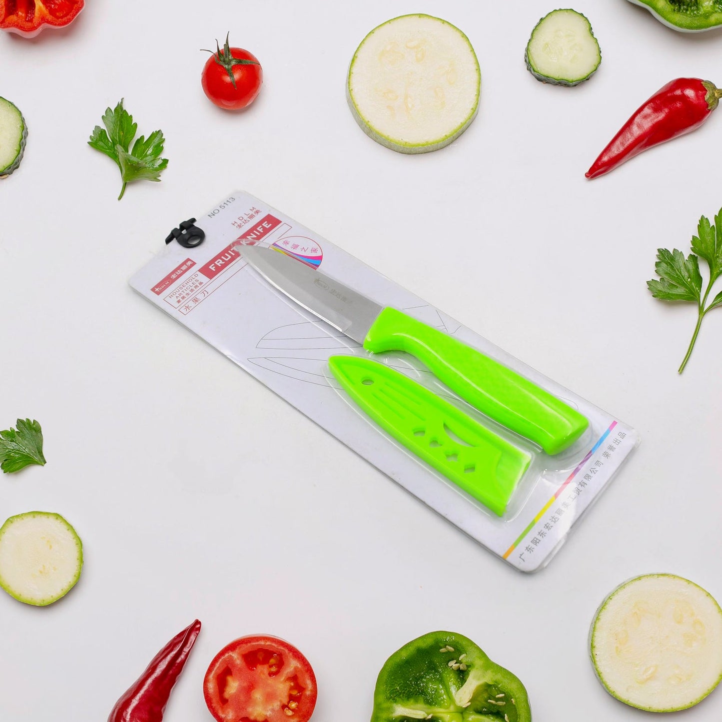 Kitchen Knife with Stainless Steel Blade, Professional Knife, Scratch Resistant and Rust Proof, Chopping Knife - Springkart 