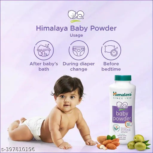 Himalaya Baby Powder 400 Gm (Pack of 2)