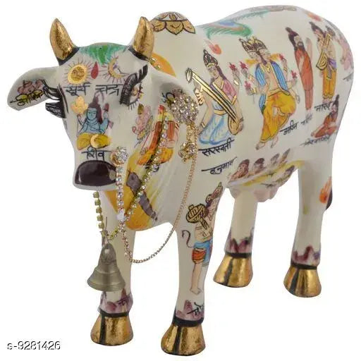 Kamdhenu Cow Statue With Calf