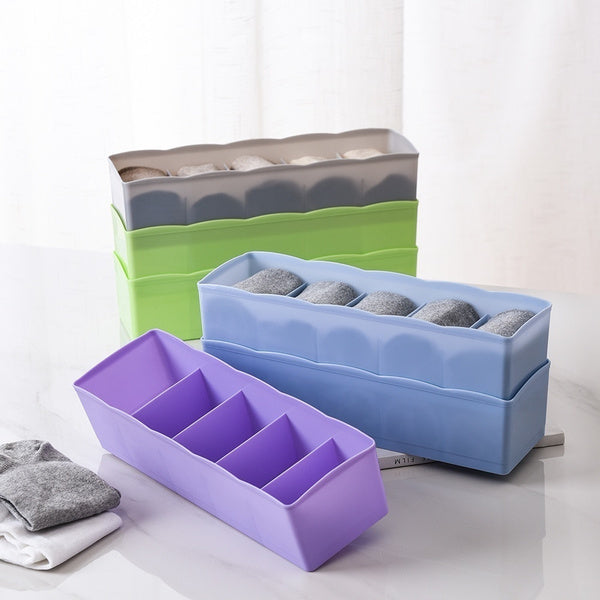 Dividers Tray Organizer Clear Plastic Bead Storage Tray (Multicolour) - Springkart 