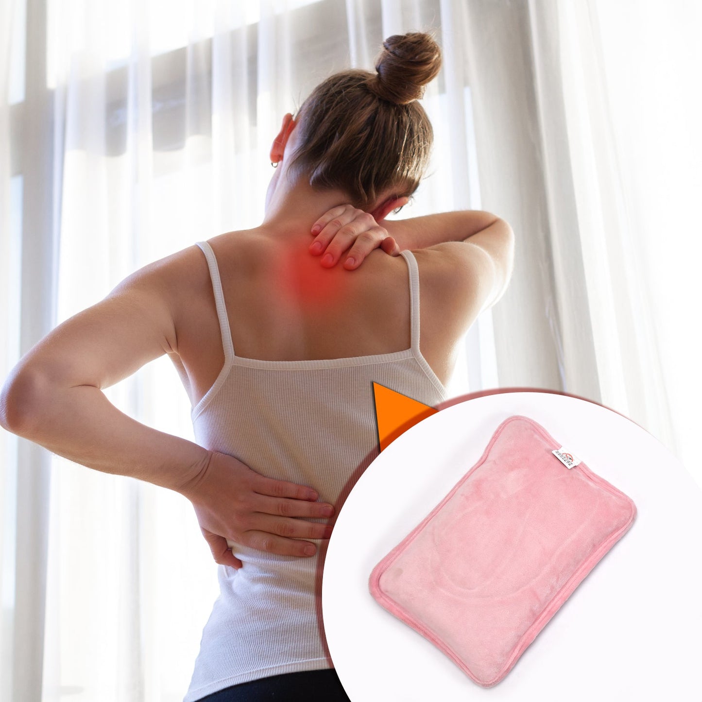 Electric Heating Pad: Targeted Pain Relief for Back, Hand & Muscles - Springkart 