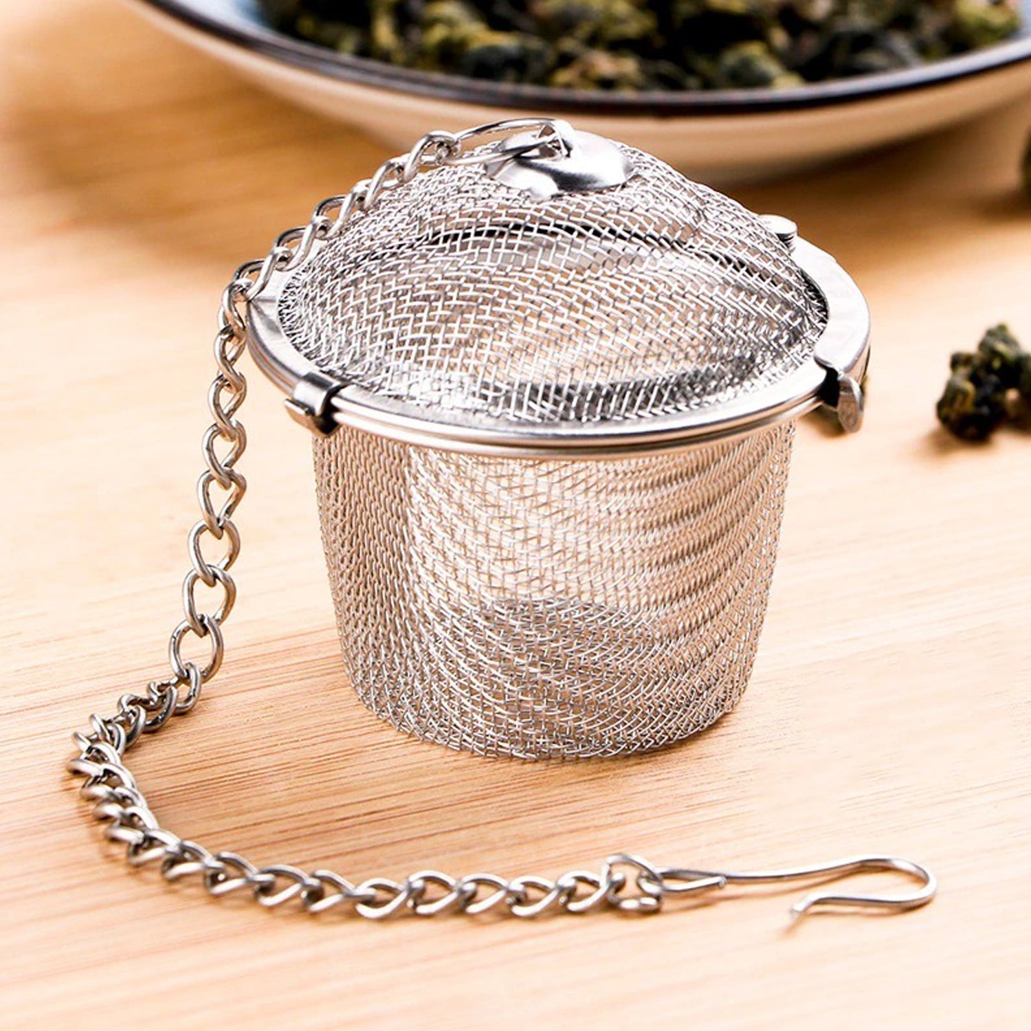 SS Easy Tea Filter used for filtering tea purposes while making it in all kinds of official and household kitchen places etc. - Springkart 