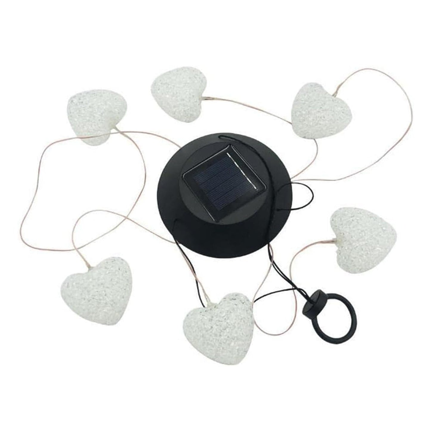 Solar Powered Wind Chimes with Lights: Outdoor Garden Decor (6 LED) - Springkart 