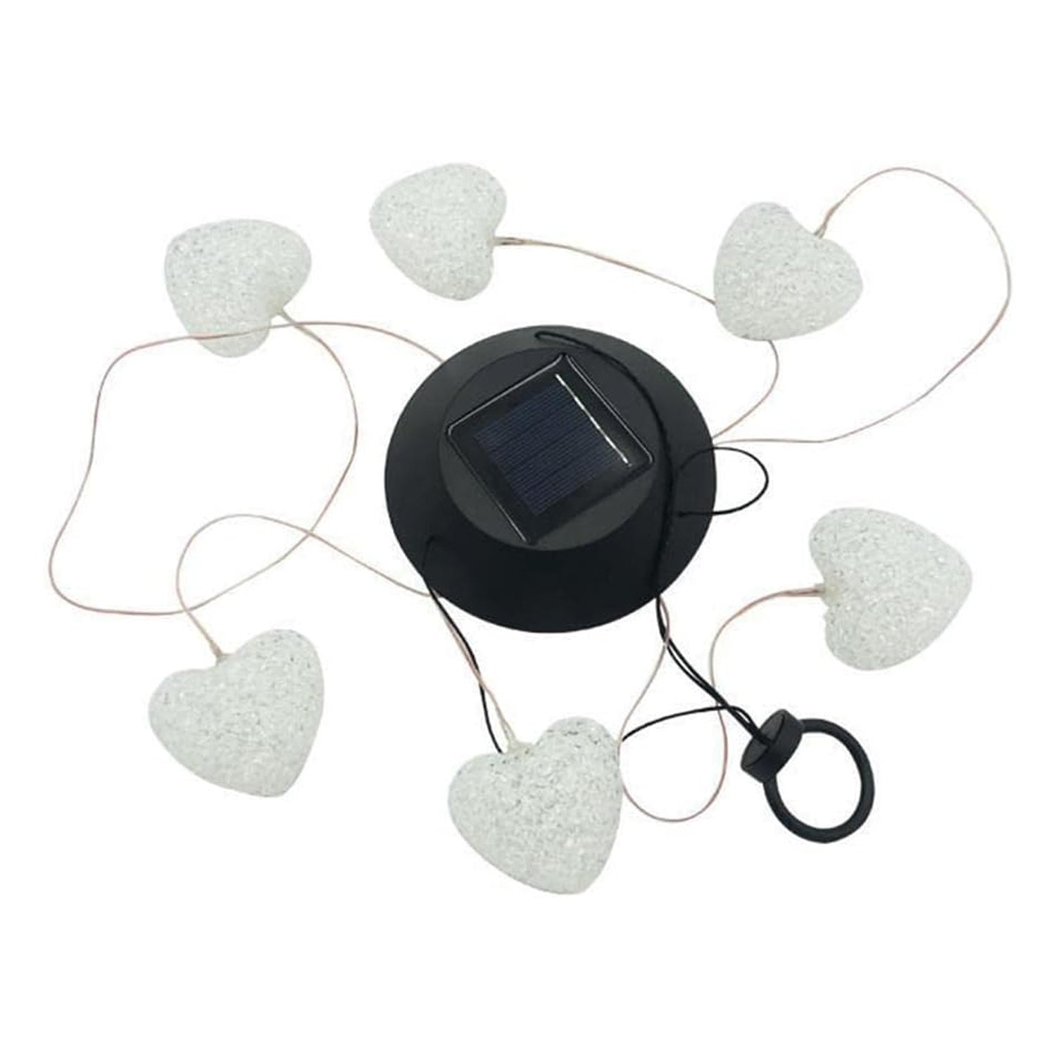 Solar Powered Wind Chimes with Lights: Outdoor Garden Decor (6 LED) - Springkart 