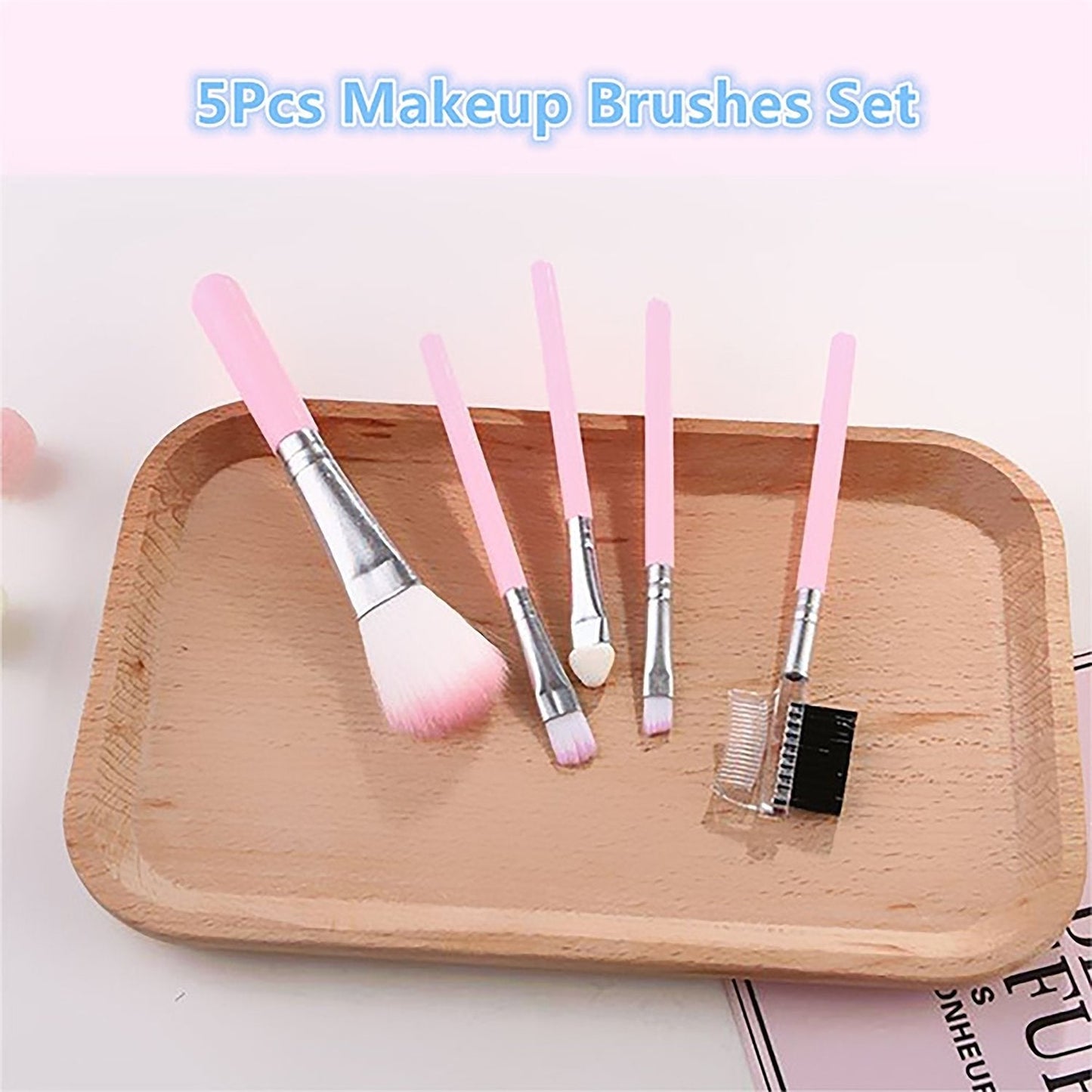 5pc makeup tools kit for girls and women