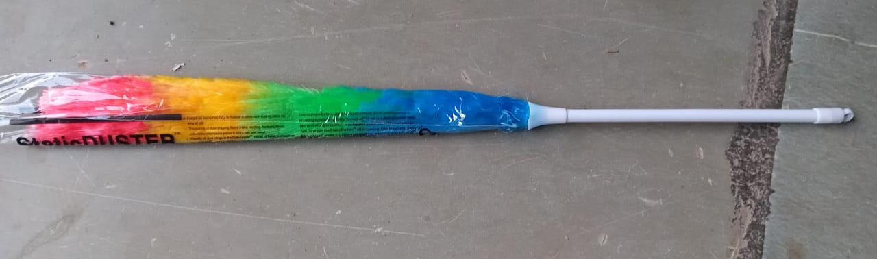 Colorful Feather Duster | Microfiber Duster for Cleaning | Dusting Stick | Dusting Brush - Springkart 