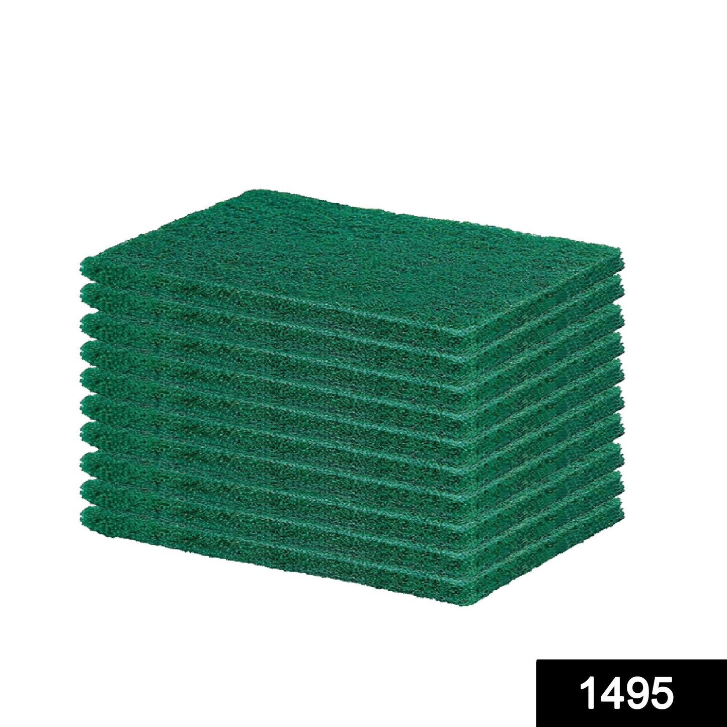 Green Kitchen Scrubber Pads for Utensils / Tiles Cleaning - Springkart 