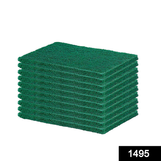 Green Kitchen Scrubber Pads for Utensils / Tiles Cleaning - Springkart 