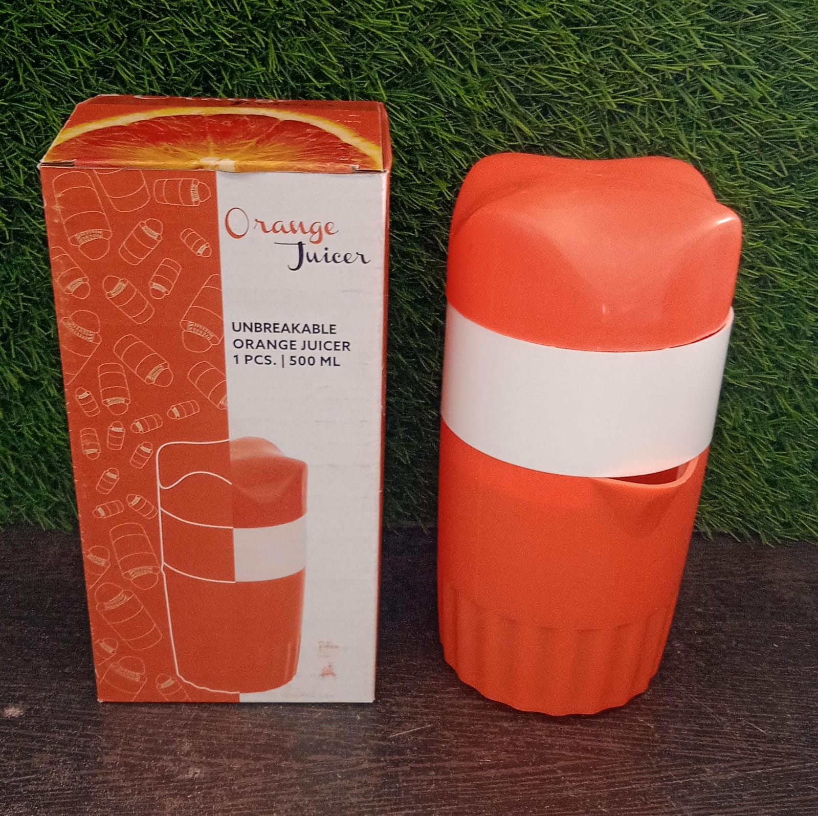 Manual Handheld Citrus Orange Lemon Juicer Fruit Press Squeeze Extractor New - Springkart 
