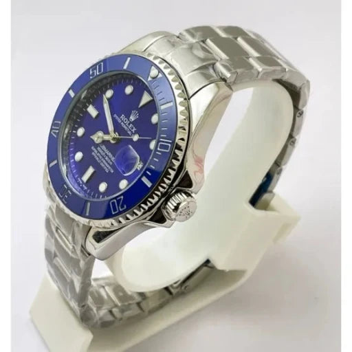 Rolex Submariner Blue Dial Steel Bracelet Swiss Automatic First Copy Replica Watch