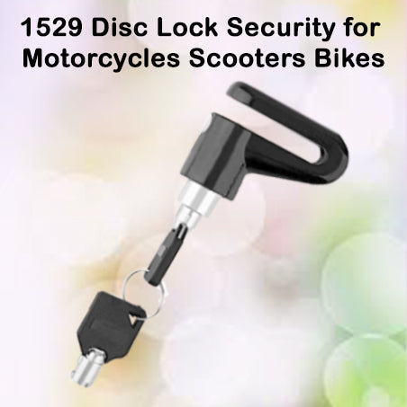 Disc Lock Security for Motorcycles Scooters Bikes - Springkart 