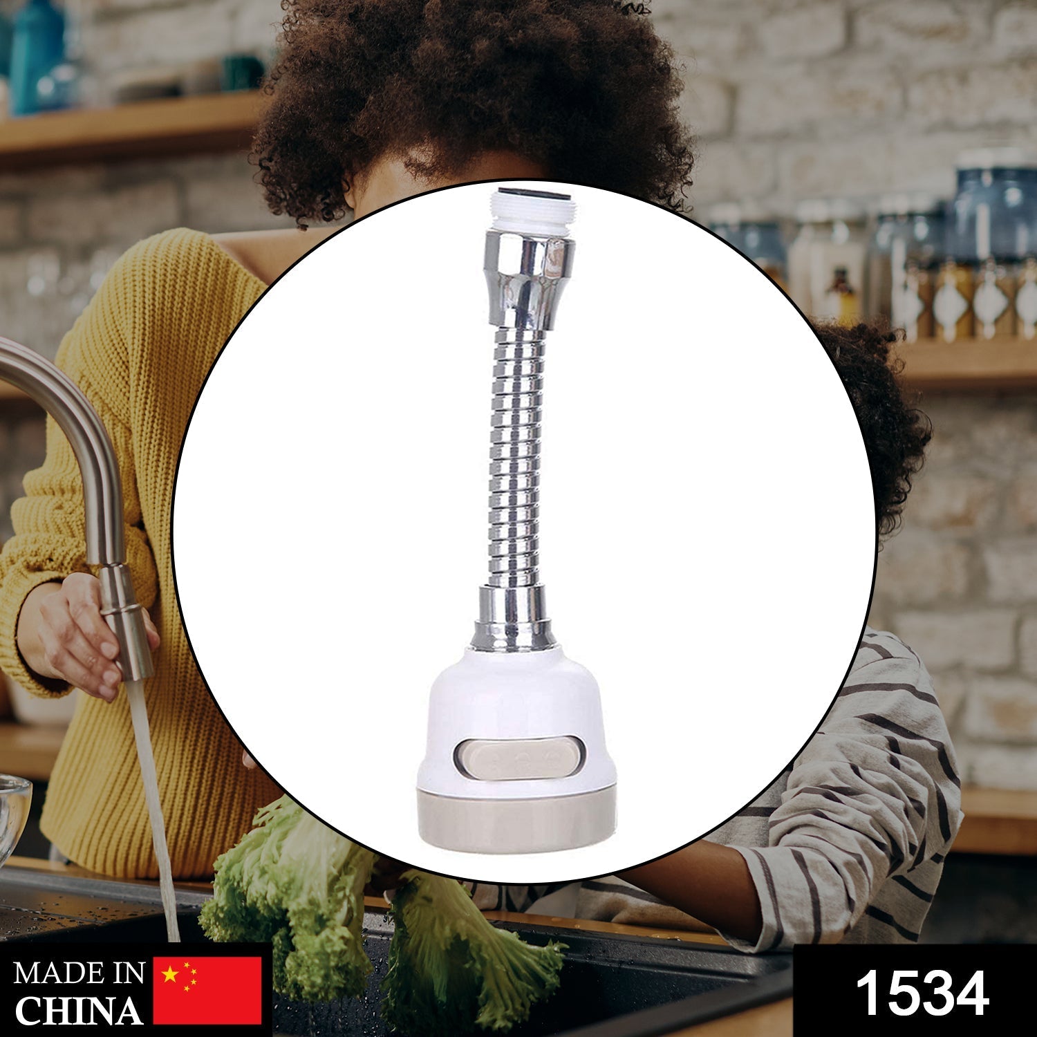 Kitchen Water Shower Tap Faucet Tap Aerator - Springkart 