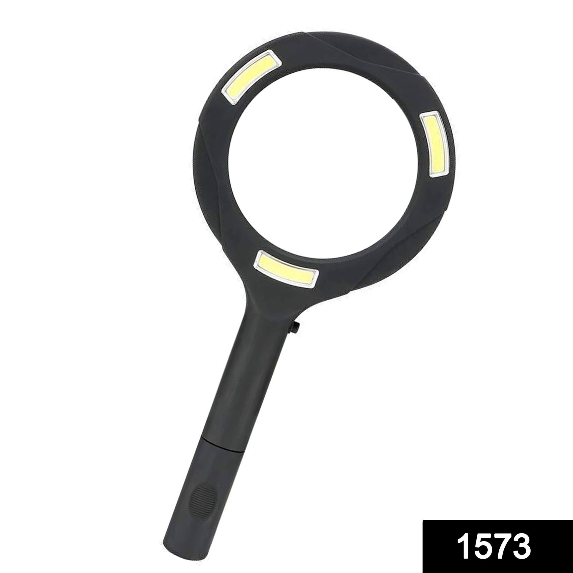 Magnifying Glass with 3 Led Light 3X Power and Rubberized Handle - Springkart 