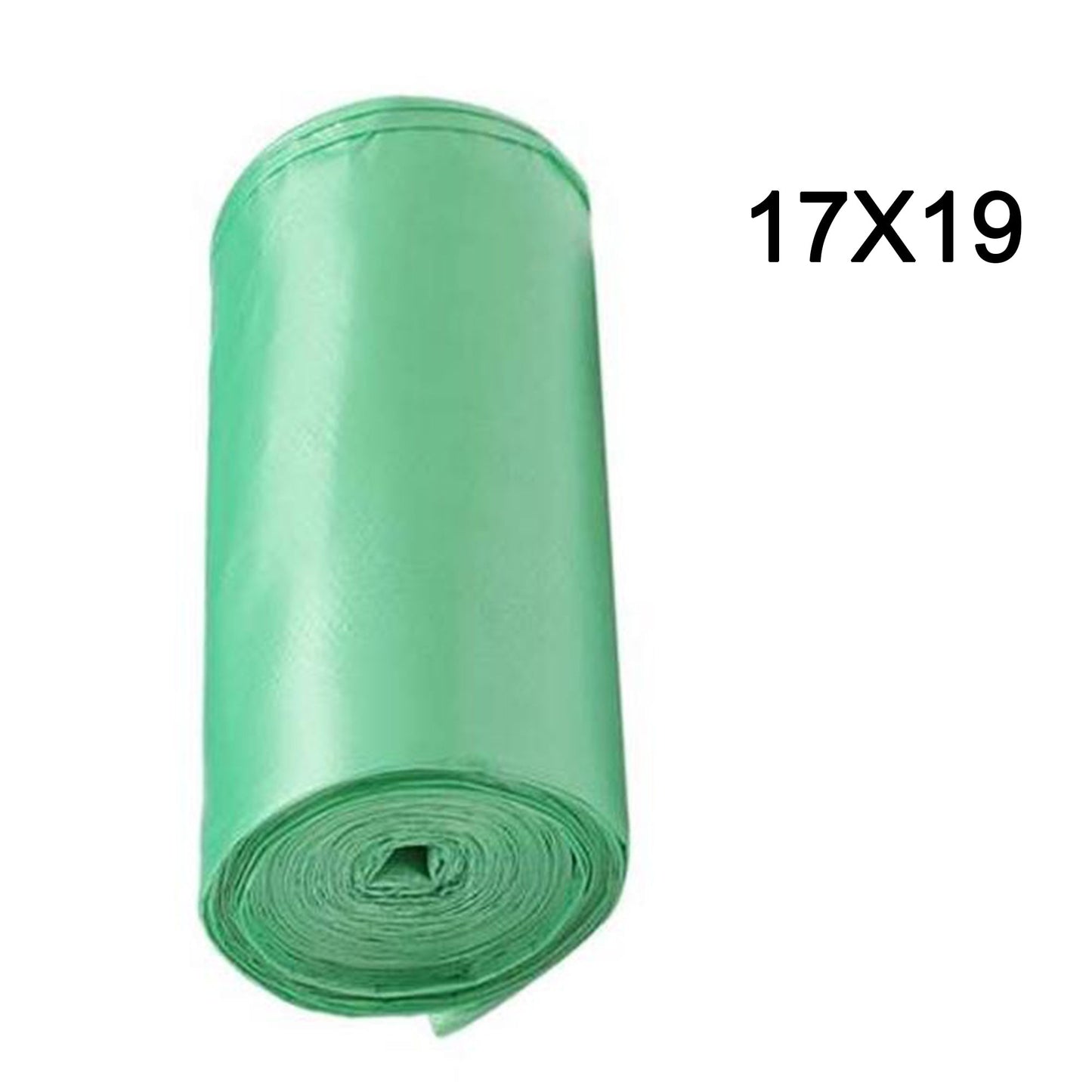 Green Compostable Corn Starch Garbage Bags (17" x 19") - Springkart 