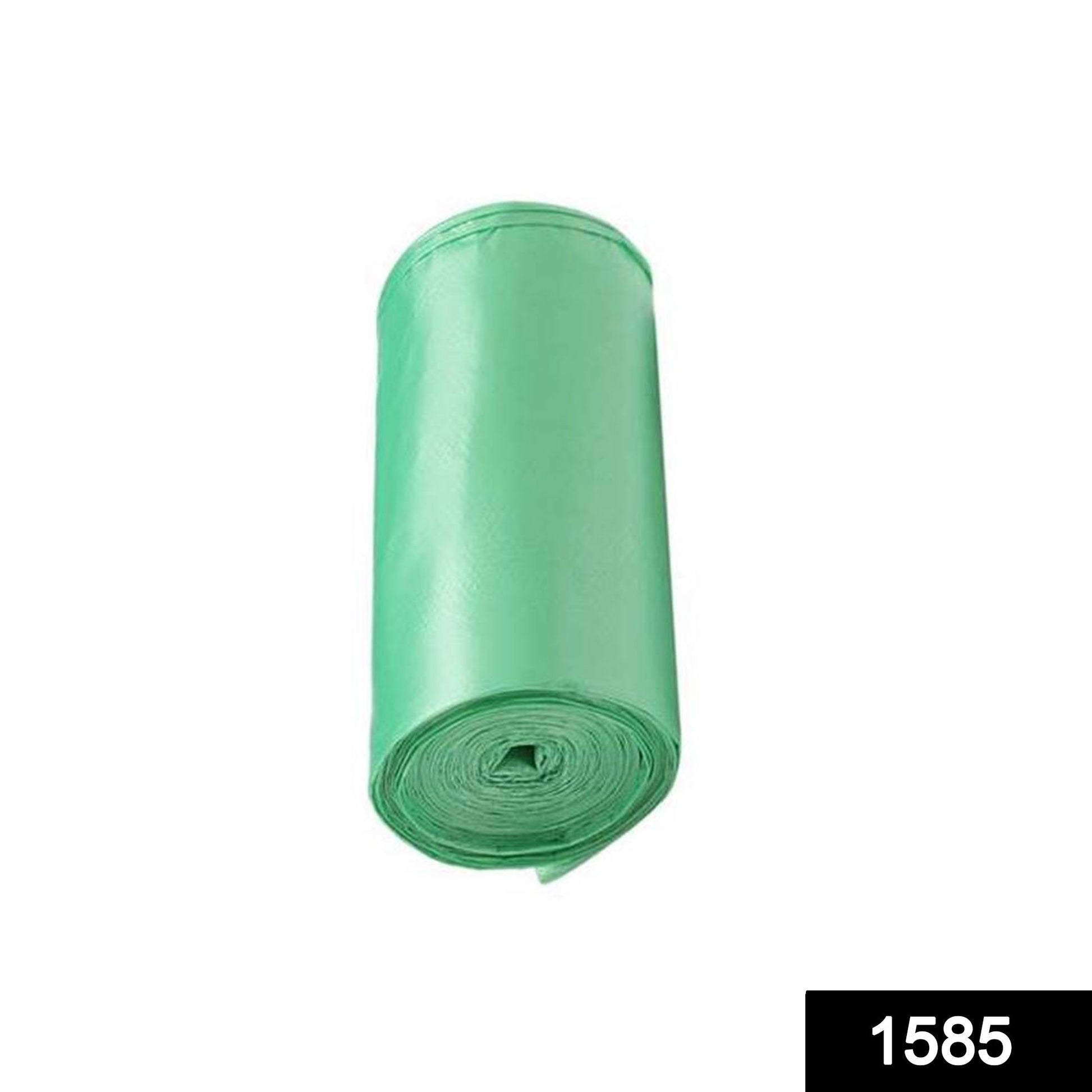 Bio-degradable Eco Friendly Garbage / Trash Bags Rolls (19" x 21") (Green) - Springkart 