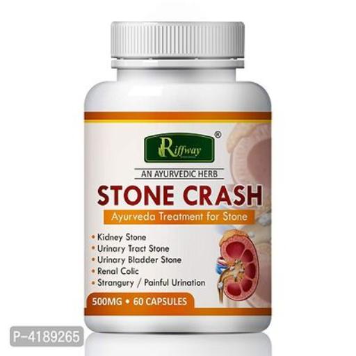 Stone Crash Herbal Capsules For Treatment Herbal Capsules For Stone 100% Ayurvedic Pack Of 1