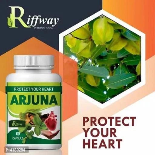 Arjuna Tea Herbal Capsules For Heart Care 100% Ayurvedic Pack Of 2