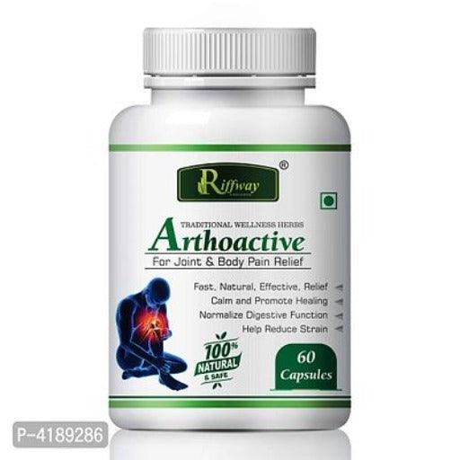 Arthoactive Herbal Capsules For Joint Pain Relief 100 % Ayurvedic Pack Of 1