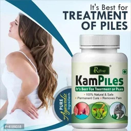 Kampiles Herbal Capsules For Piles Relief 100% Ayurvedic Pack Of 1