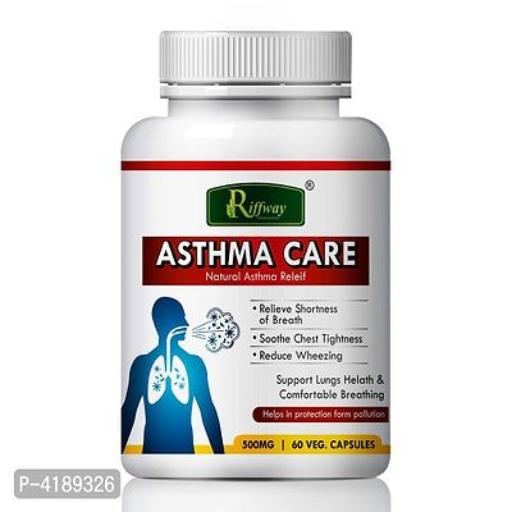 Asthama Care Herbal Capsules For Chronic Allergies 100% Ayurvedic Pack Of 1