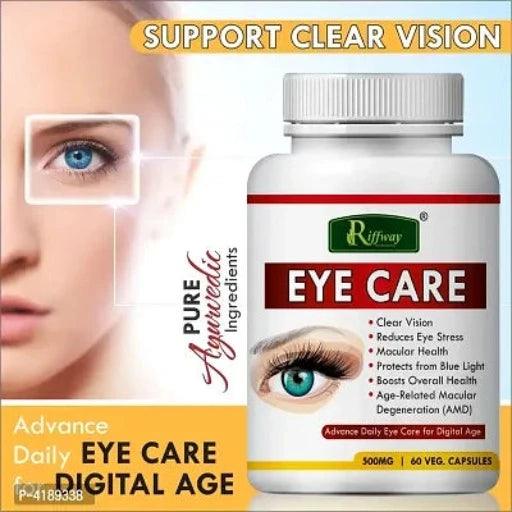 Eye Care Herbal Capsules For Helps To Clear Your Vision 100% Ayurvedic Pack Of 1