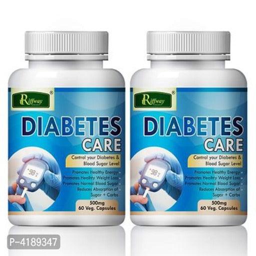 Diabetes Care Herbal Capsules For Control Your Blood Sugar Level 100% Ayurvedic Pack Of 2