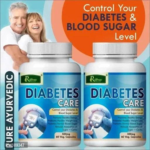 Diabetes Care Herbal Capsules For Control Your Blood Sugar Level 100% Ayurvedic Pack Of 2