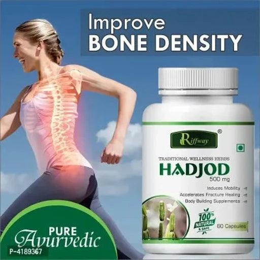 Herbal Capsules For Bone Strengthening Fractured Bone Repair Hairline Fractures 100 Ayurvedic Pack Of 1